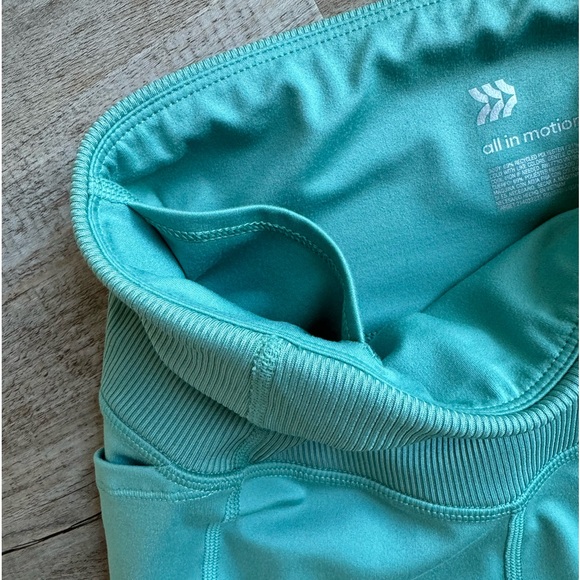 All in Motion Contour Leggings - Teal Green - Picture 8 of 9